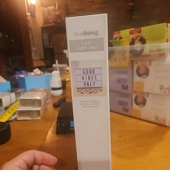 Trueliving LED Light Box with Letters - Picture 2 of 3